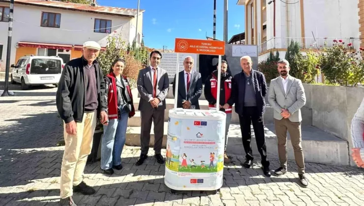 Tunceli’de Koruyucu Aile Modeli İçin Bilgilendirme Stantları Açıldı